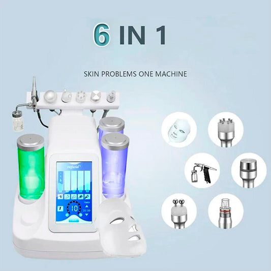 Máquina Hidrodermoabrasión 6 En 1 Limpieza Facial