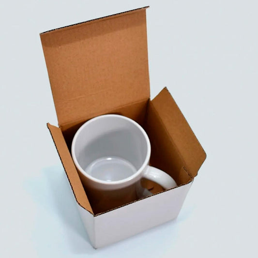 Pack 36 Tazas Para Sublimación Blanco 11 Oz Con Caja