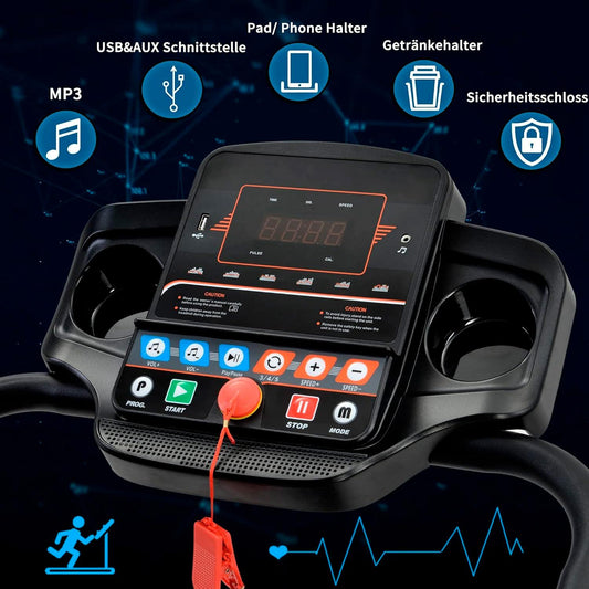 Trotadora Boost Fitness G3531 inclinacion plegable 2.5HP 12km/hr G3