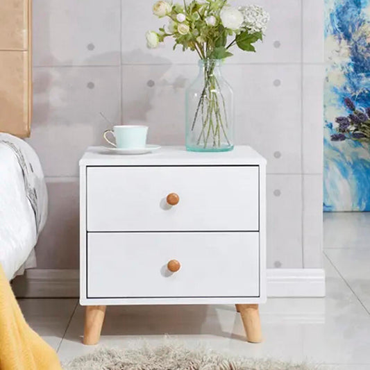 Velador Premium doble cajon 48cm Chic Home