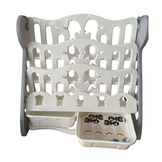 Librero Estantería Plástica Para Niños 3 Alturas ChicHome