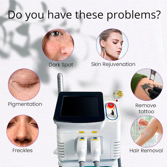 Maquina Depilación Trilaser + Laser Picosegundo 2 en 1