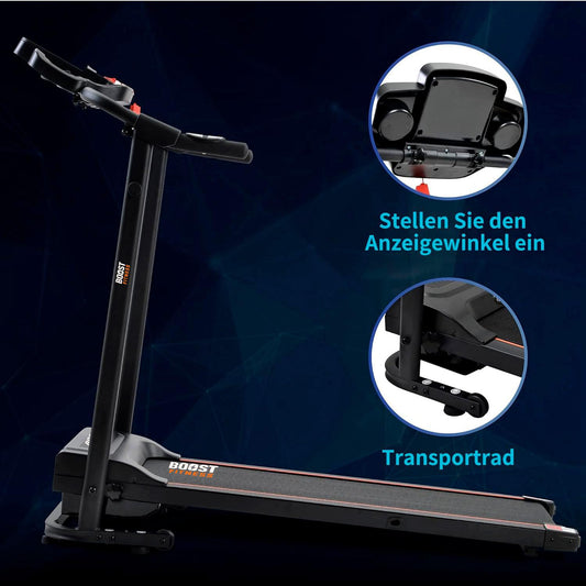 Trotadora Boost Fitness G3531 inclinacion plegable 2.5HP 12km/hr G3