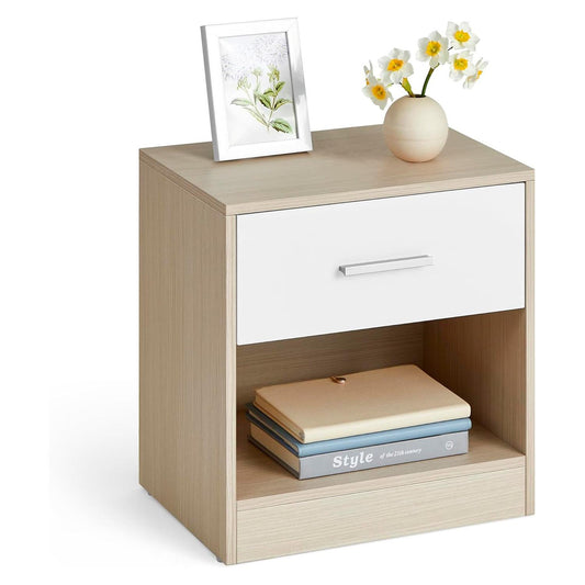 Velador 1 cajon 40x34x45cm Chic Home