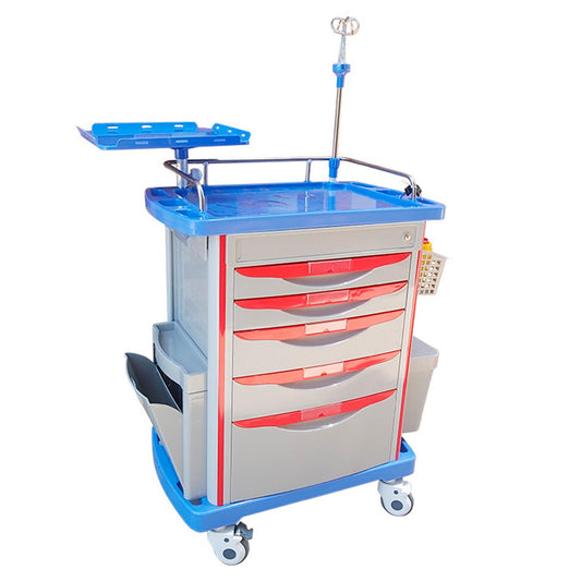 Carro De Emergencia ABS con Cajones