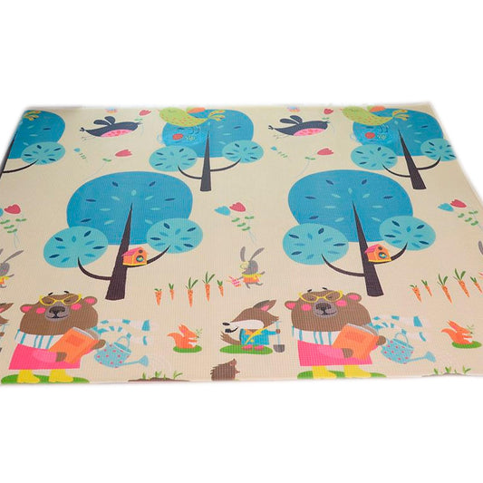 Alfombra Antigolpes Niño Bebe Con Bolso 180x200x1cm Premium