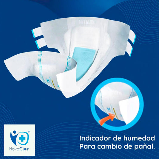 Pañales Adulto Incontinencia Fuerte 20 un Novacure