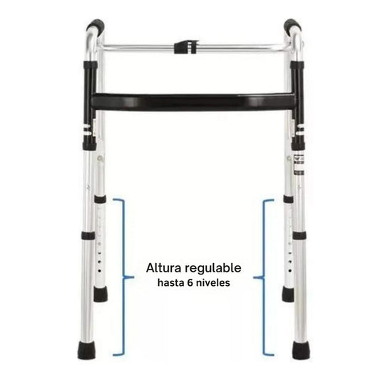 Andador articulado y Plegable para adulto mayor