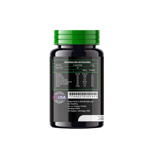 Cúrcuma Pimienta Negra Be Healthy 90 Cápsulas