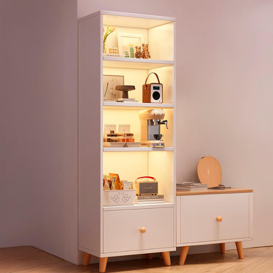 Estante Librero 30x50x180cm Blanco Chic Home