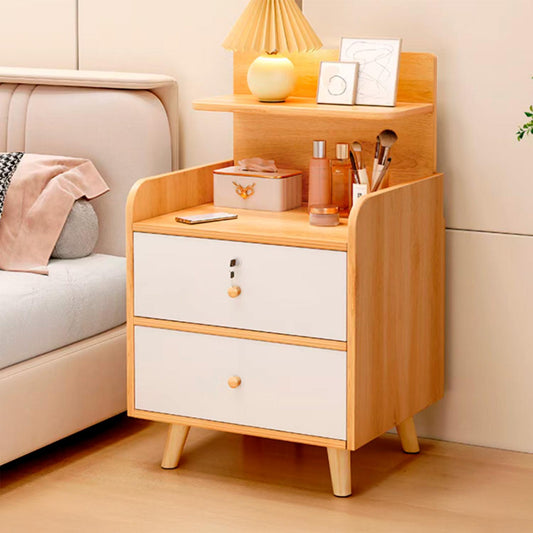 Velador dos niveles con soporte superior 45*40*70