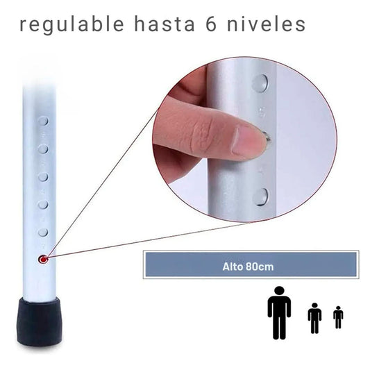 Andador articulado y Plegable para adulto mayor