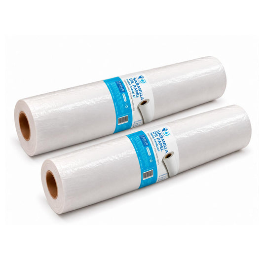 Sabanilla Desechable Novacure 48m Pack 2 unidades Para Camilla