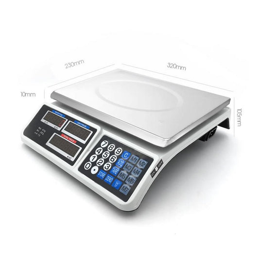 Balanza Pesa 40kg Electrónica Digital Almacén Premium