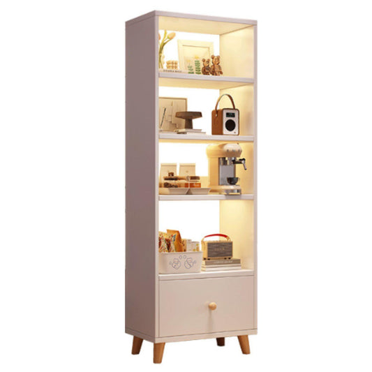 Estante Librero 30x50x180cm Blanco Chic Home