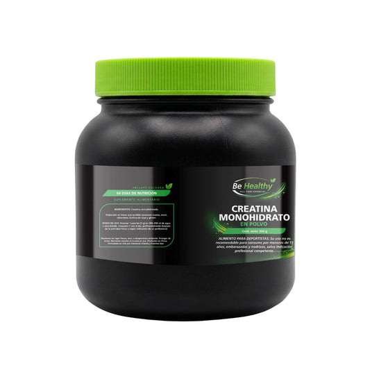 Creatina Monohidrato Be Healthy 300 g Sin Sabor