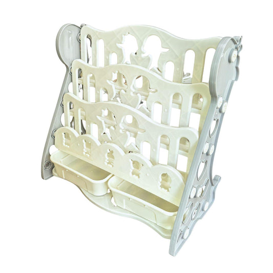 Librero Estantería Plástica Para Niños 3 Alturas ChicHome