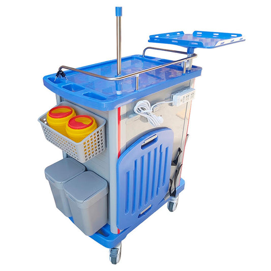 Carro De Emergencia ABS con Cajones