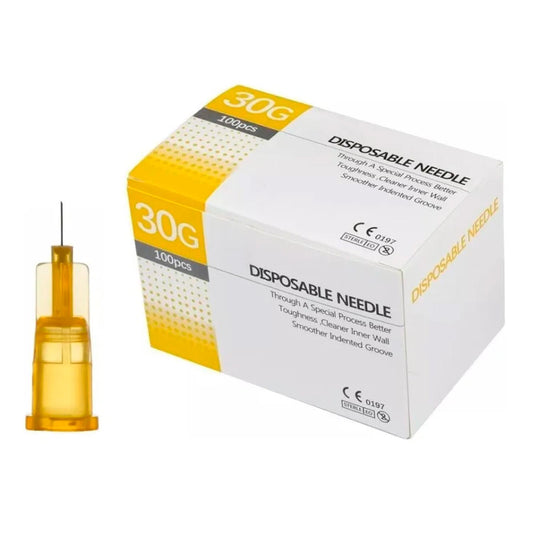 Agujas Hipodermicas 30g 13mm Caja * 100 Unds.