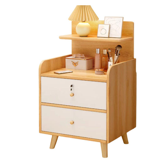 Velador dos niveles con soporte superior 45*40*70