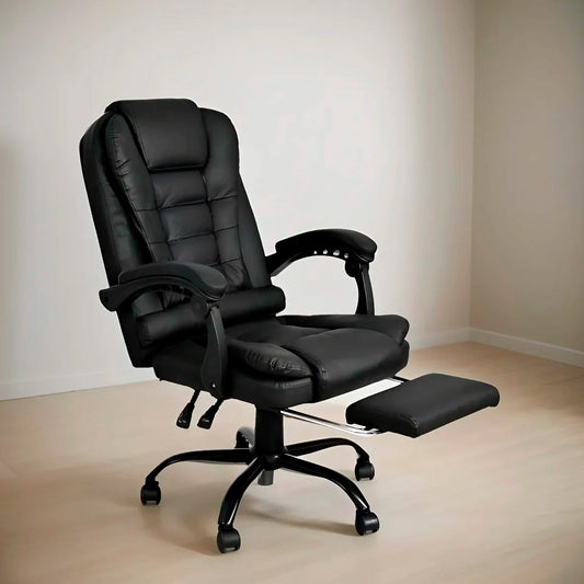 Silla Sillon Escritorio Ejecutiva Ergonómica cuero
