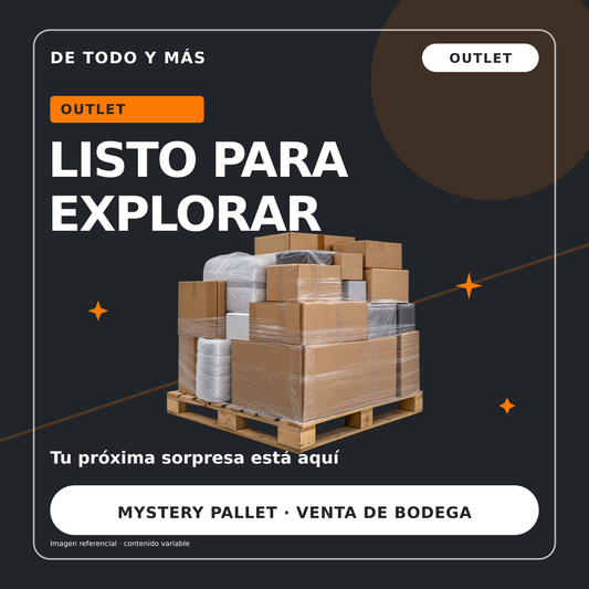 Mystery Pallet Sorpresa Total · 38 productos — venta de bodega De Todo y Más, retiro en bodega