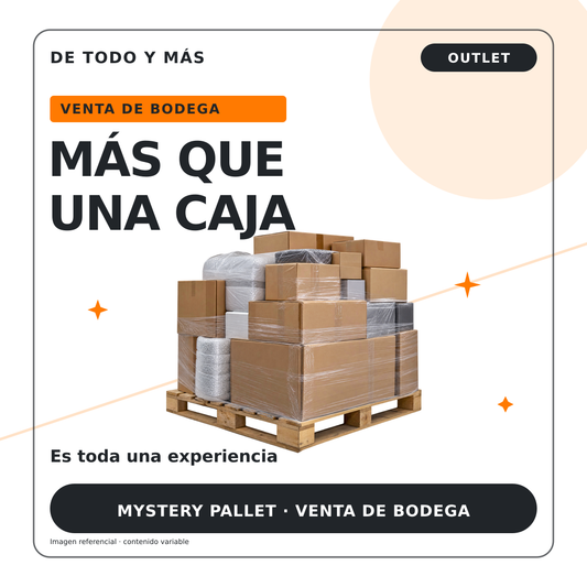 Mystery Pallet Escritorios y Tocadores · 26 productos — venta de bodega De Todo y Más, retiro en bodega