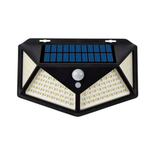 Foco Solar 114 Led Exterior Con Sensor De Movimiento