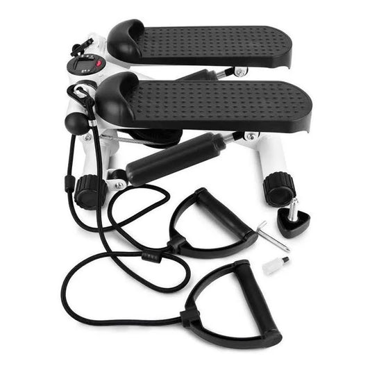 Maquina Sunny Health Fitness Mini Stepper Banda Resistencias