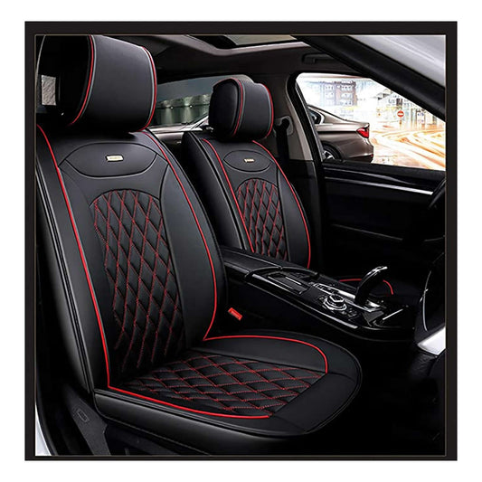 Kit Funda Cubre Asiento Volante Auto Premium Luxury Completo