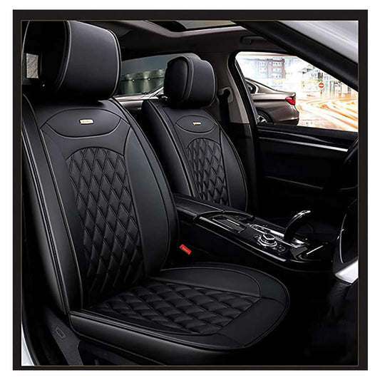 Kit Funda Cubre Asiento Volante Auto Premium Luxury Completo