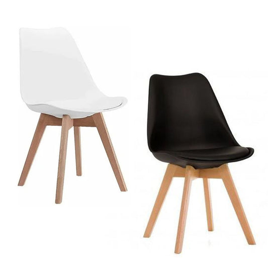 Silla Eames Acolchada Tulip Colores