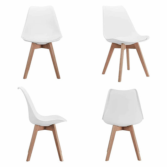 Silla Eames Acolchada Tulip Colores