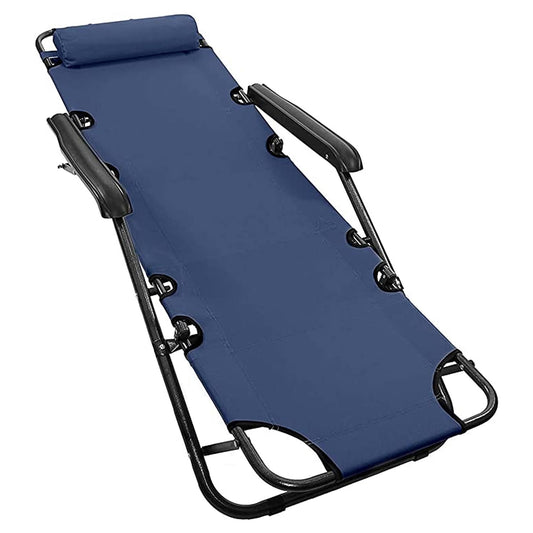 Silla Reposera Plegable Playa Camping Terraza - 2 Posiciones