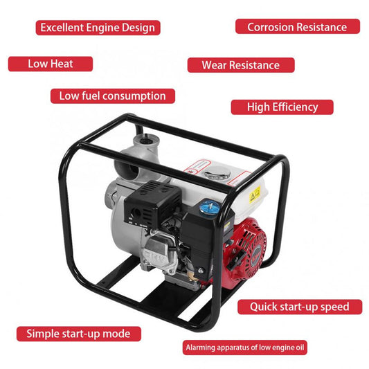 Motobomba De Agua 3 Pulgadas 6.5HP