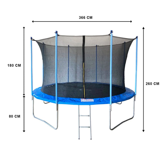 Cama Elástica Trampolín 3.66m