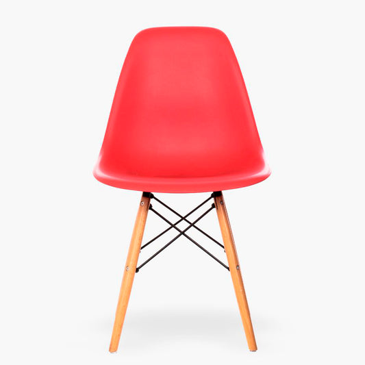 Set De 4 Sillas Eames Paris Para Comedor Colores