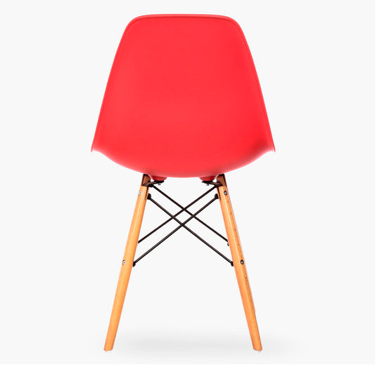 Set De 4 Sillas Eames Paris Para Comedor Colores