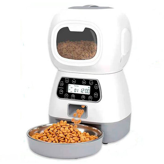 Dispensador automatico de comida para mascota 2.8L