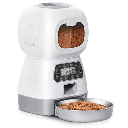 Dispensador automatico de comida para mascota 2.8L