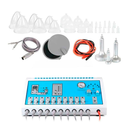 Electroestimulador Ondas Rusas con Vacuum 2 en 1