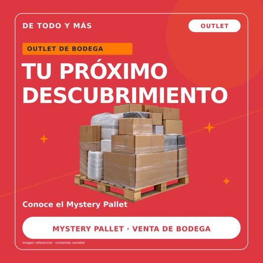 Mystery Pallet Oficina y Estampado · 42 productos — venta de bodega De Todo y Más, retiro en bodega