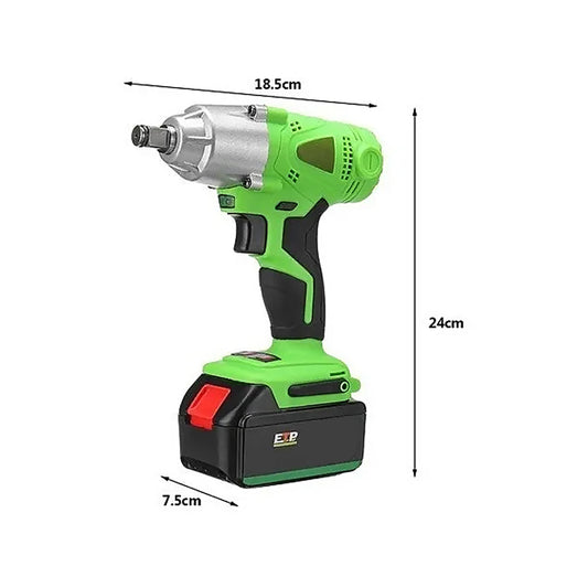 Llave Impacto Eléctrica Inalámbrica Bricolaje Destornillador