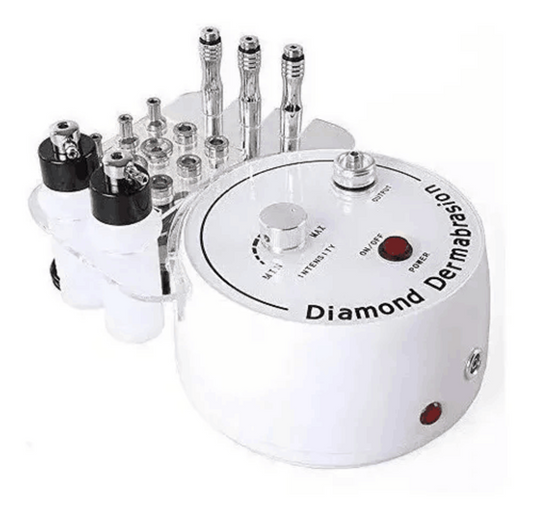 Maquina facial dermoabrasion punta diamante 3 en 1