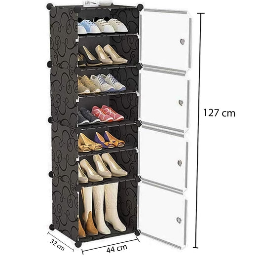 Zapatero Organizador De Zapatos Armable Combinación Libre 4 modulos