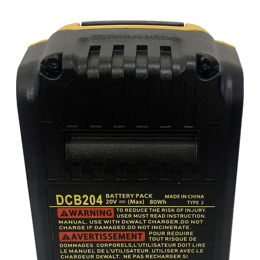 Batería Ion De Litio 20v Alternativa Dewalt Dcb204-b3