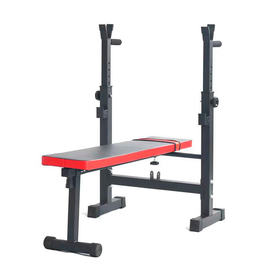 Press Banca Abdominal Reclinable Para Pesas Con Rack