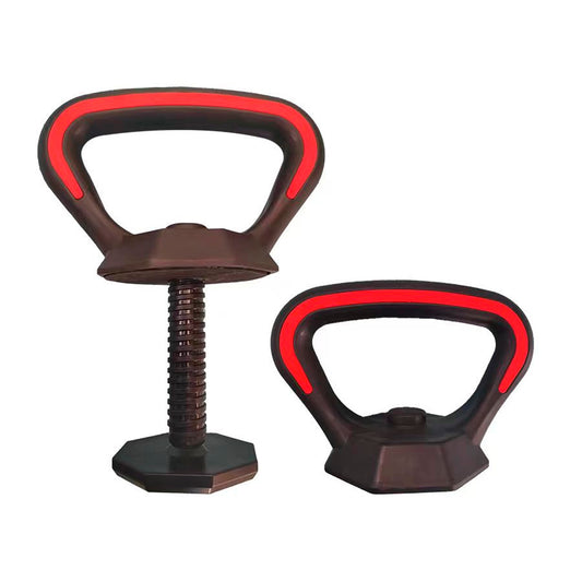 Mancuernas Ajustables Set 20kg 3 En 1 + Barra + Kettlebell