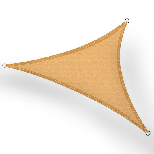 Toldo Vela Sombra Triangular 5 X 5 X 5 Mts Beige