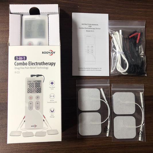 Electroterapia + Tens + Ems + Masaje / Recargable Usb / R-c3